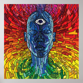 Het portret van Zelf Poster