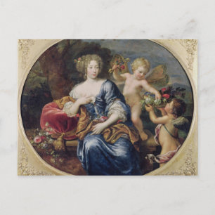 Het portret veronderstelde francoise-Athenais te Briefkaart