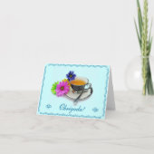 Het Portugees: Agradecimento/dankt u Bedankkaart (Voorkant)