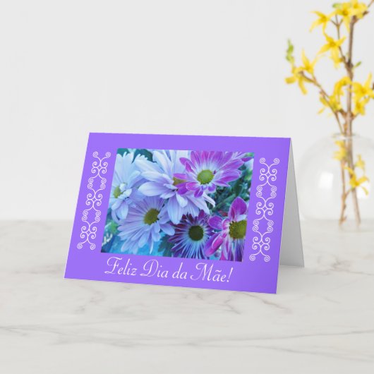 Het Portugees: De b-dag van het DA Kaart (Gele Bloem)