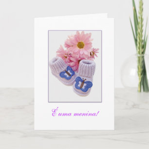 Het Portugees: Het is een Meisje! É uma menina! 1 Aankondiging