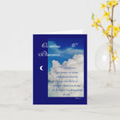 Het Portugees: Poema: Condolencias Kaart (Gele Bloem)