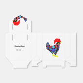 Het Portugese Gepersonaliseerde Embleem van de Bedankdoosjes (Uitgevouwen)