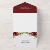 het portugese huwelijk in een uitnodiging (Buitenkant)