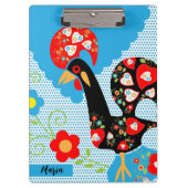 Het Portugese rooster van Barcelona Klembord (Voorkant)