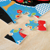 Het Portugese rooster van Barcelona Legpuzzel (Zijkant)