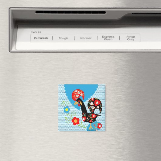 Het Portugese rooster van Barcelona Magneet (Insitu (Vaatwasser))