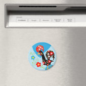 Het Portugese rooster van Barcelona Magneet (Insitu (Vaatwasser))