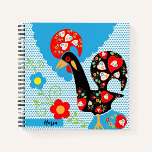 Het Portugese rooster van Barcelona Notitieboek