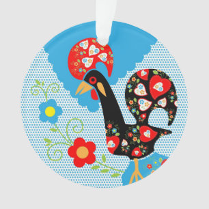Het Portugese rooster van Barcelona Ornament