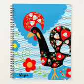 Het Portugese rooster van Barcelona Planner (Voorkant)