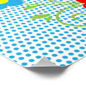 Het Portugese rooster van Barcelona Poster (Hoek)