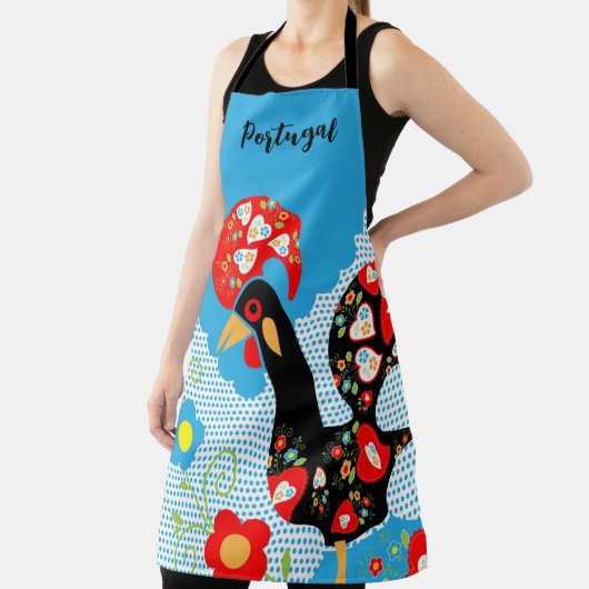 Het Portugese rooster van Barcelona Schort (Insitu)