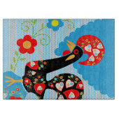 Het Portugese rooster van Barcelona Snijplank (Voorkant)