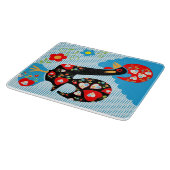 Het Portugese rooster van Barcelona Snijplank (Hoek)