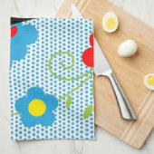 Het Portugese rooster van Barcelona Theedoek (Quarter Fold)