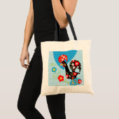 Het Portugese rooster van Barcelona Tote Bag (Voorkant (product))
