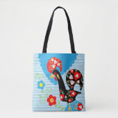 Het Portugese rooster van Barcelona Tote Bag (Voorkant)