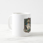 Het postadres van Jezus is de hemel Het postadres  Koffiemok (Voorkant links)