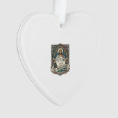 Het postadres van Jezus is de hemel Het postadres Ornament (voorkant)