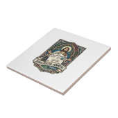 Het postadres van Jezus is de hemel Het postadres Tegeltje (Zijkant)