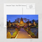 Het postbriefkaart van Bali Briefkaart (Voorkant / Achterkant)