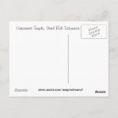 Het postbriefkaart van Bali Briefkaart (Achterkant)