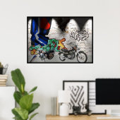 Het Poster Alley (Thuiskantoor)