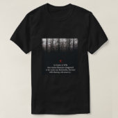 HET Poster BLAIR WITCH PROJECT T-shirt (Design voorkant)