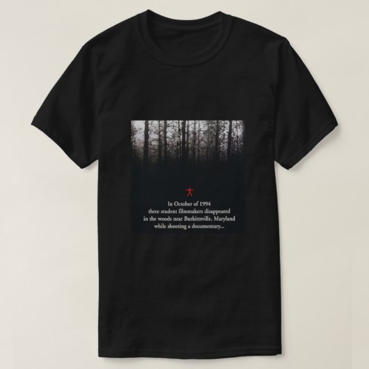 HET Poster BLAIR WITCH PROJECT T-shirt (Design voorkant)