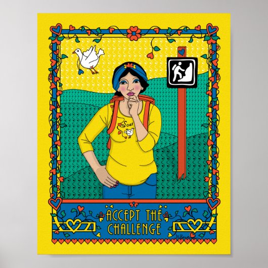 Het Poster Challenge_B_8x10 accepteren (Voorkant)