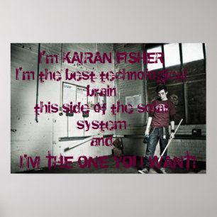 Het Poster dat je wilt voor Kai COS (ZELDEN)