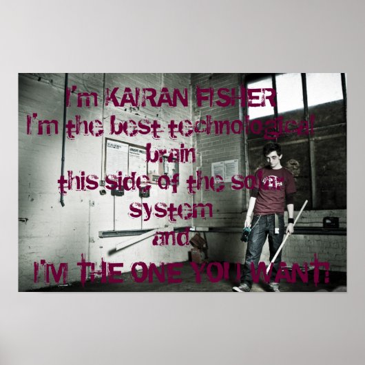 Het Poster dat je wilt voor Kai COS (ZELDEN) (Voorkant)