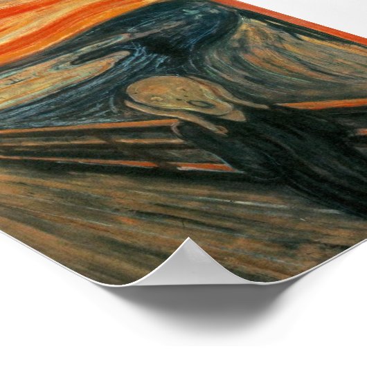 Het Poster! De vertoning van Edvard Mu Poster (Hoek)