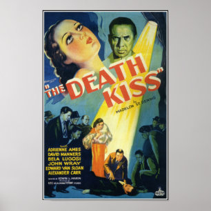 Het Poster Death Kiss Horror Movie