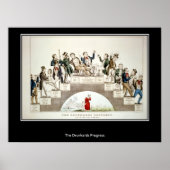 Het Poster Drunkards Progress (Voorkant)