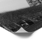 Het Poster Eiffel Tower Print (Hoek)