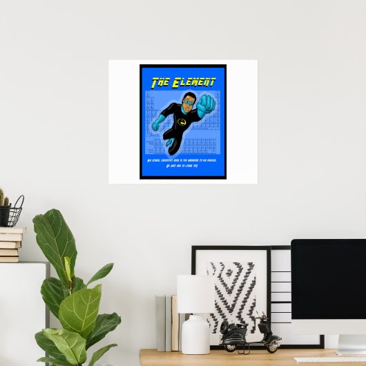 Het poster Element (Thuiskantoor)