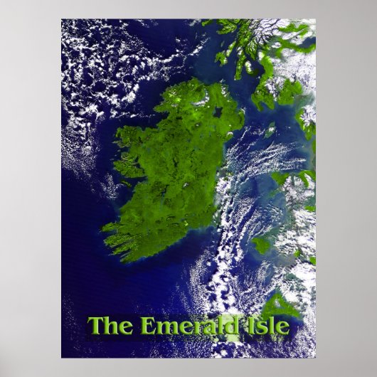 Het Poster Emerald Isle (Voorkant)