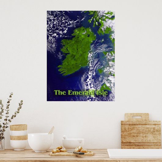 Het Poster Emerald Isle (Keuken)