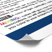 Het Poster Emotional Color Wheel (Hoek)