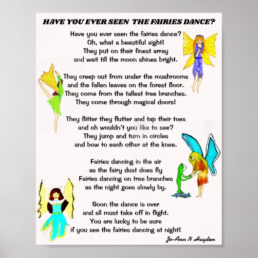 HET poster FAIRY DANCE (Voorkant)