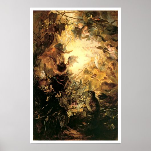 Het Poster Fairy Haunt van Florence Vernon (Voorkant)