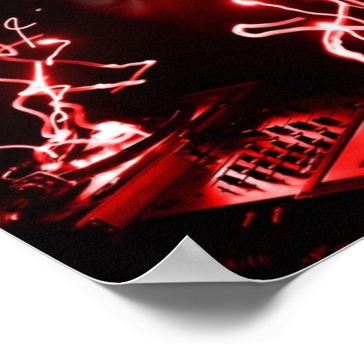 Het poster Geluid en Furie (Hoek)