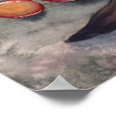 Het Poster Golden Dragon Fantasy Fairy (Hoek)