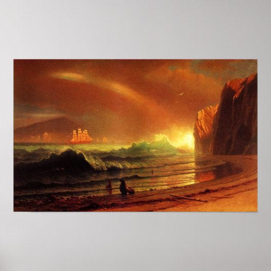 Het Poster Golden Gate  San Francisco (Voorkant)