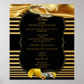 Het Poster Great Gatsby Inspiration Menu (Voorkant)