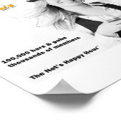 Het Poster Happy Hour van het net (Hoek)