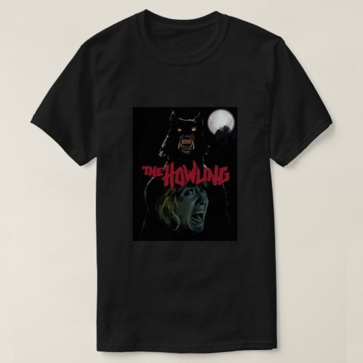 Het Poster Howling T-shirt (Design voorkant)