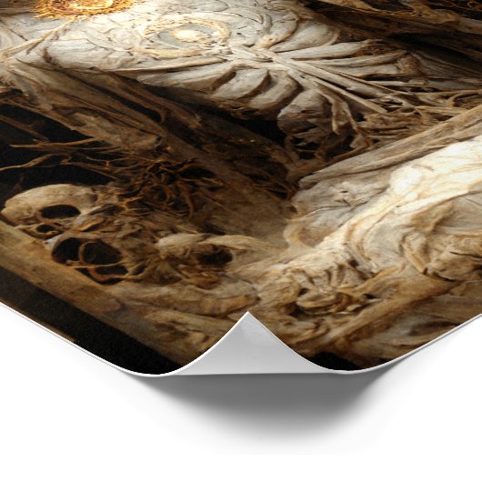 Het Poster Icon Dark Fantasy Art (Hoek)